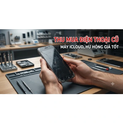 Thu mua điện thoại cũ, máy iCloud, hư hỏng giá tốt tại Kim Anh Mobile Đà Nẵng