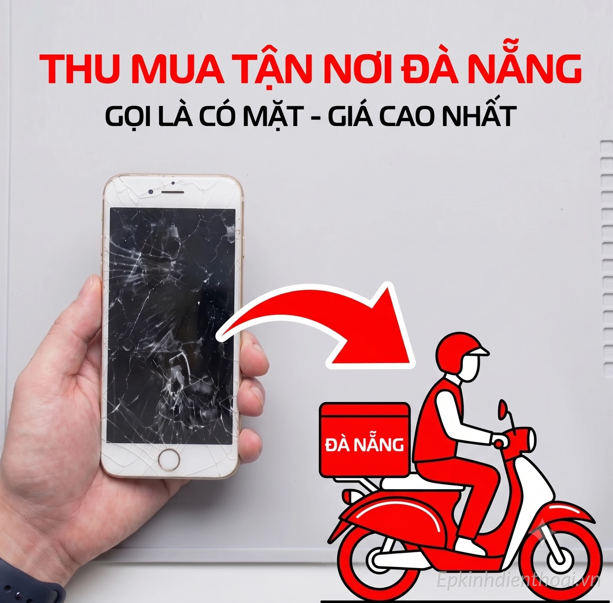 Dịch vụ thu mua điện thoại cũ tận nơi giá cao tại Kim Anh Mobile Đà Nẵng