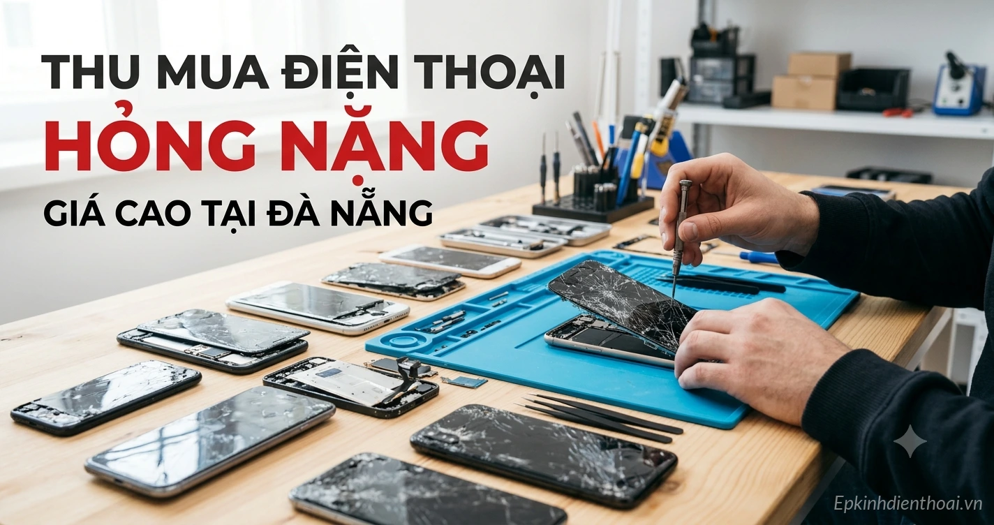 Thu mua điện thoại hỏng nặng giá cao tại Kim Anh Mobile Đà Nẵng