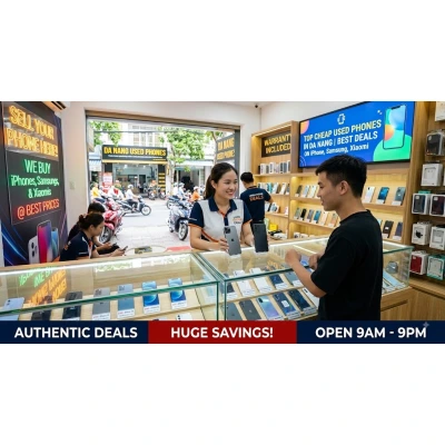 Nhân viên Kim Anh Mobile Đà Nẵng tận tình tư vấn điện thoại cho khách hàng, đảm bảo uy tín và giá tốt.