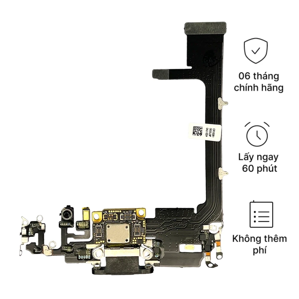 Chân sạc iPhone 13 Pro Max chính hãng, thay lấy ngay 60 phút tại Kim Anh Mobile Đà Nẵng.