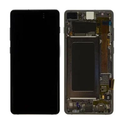 Màn hình và khung sườn Samsung Galaxy S10 Plus OLED zin chính hãng tại Kim Anh Mobile Đà Nẵng.