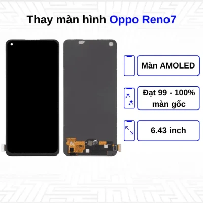 Màn hình Oppo Reno 7Z AMOLED zin chính hãng tại Kim Anh Mobile Đà Nẵng