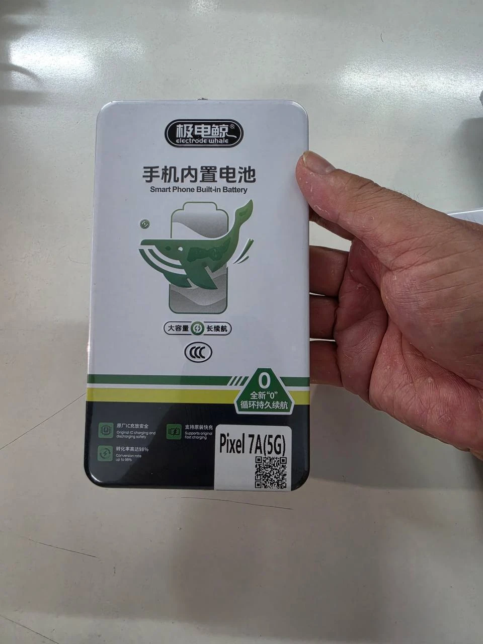Pin Google Pixel 7A chính hãng, dung lượng cao, có sẵn tại Kim Anh Mobile Đà Nẵng.