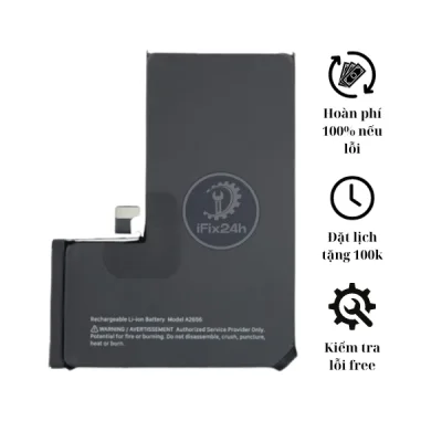 Pin iPhone 14 Pro Max zin chính hãng, thay lấy ngay tại Kim Anh Mobile Đà Nẵng.
