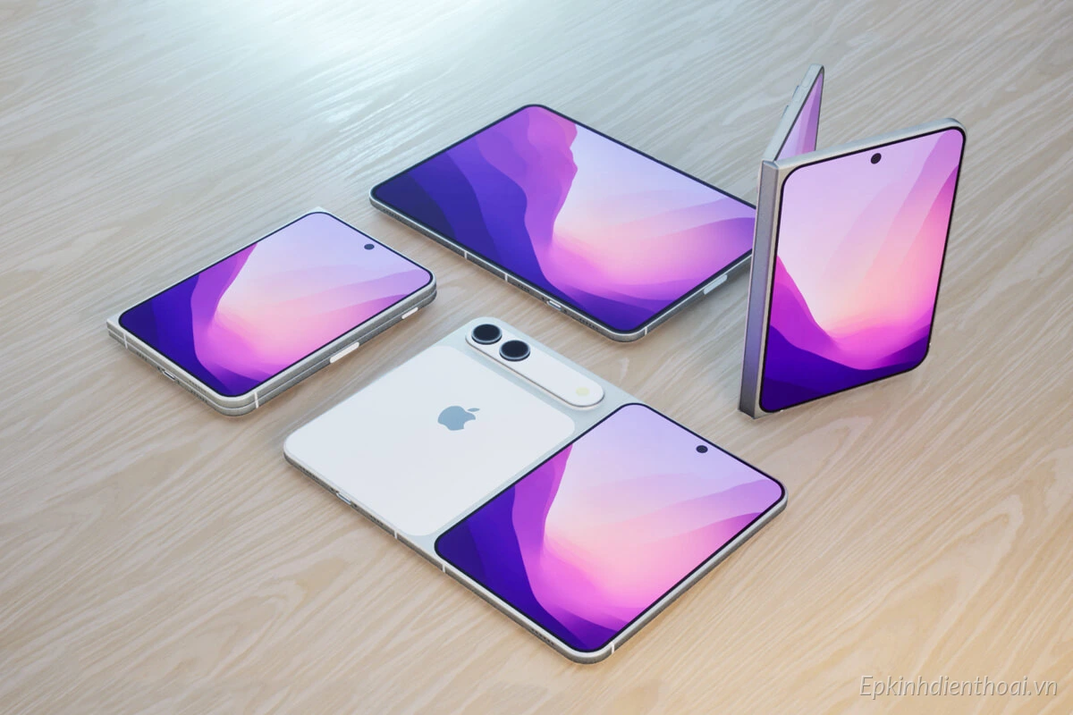 Điện thoại màn hình gập iPhone fold chính hãng, đẳng cấp, sang trọng