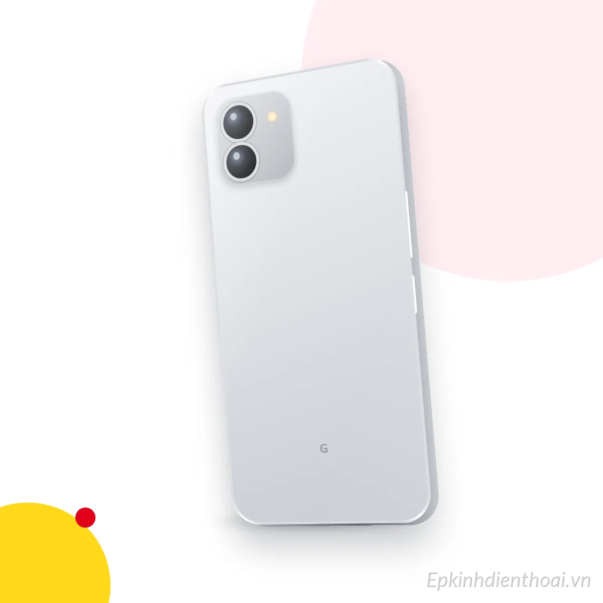Mặt sau điện thoại Google Pixel 4a 5G (ảnh minh hoạ)