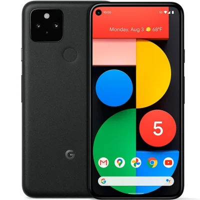 Điện thoại Google Pixel 5 màu đen chính hãng giá rẻ tại Kim Anh Mobile Đà Nẵng.