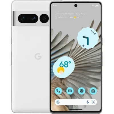 Điện thoại Google Pixel 7 Pro màu trắng chính hãng giá tốt tại Kim Anh Mobile Đà Nẵng.
