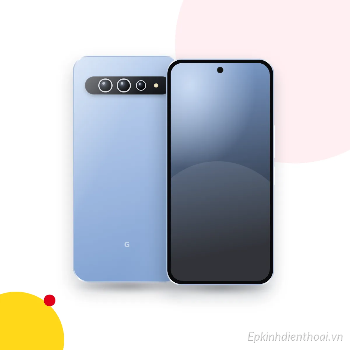 Mặt trước và mặt sau điện thoại Google Pixel 9 Pro XL (ảnh minh hoạ)
