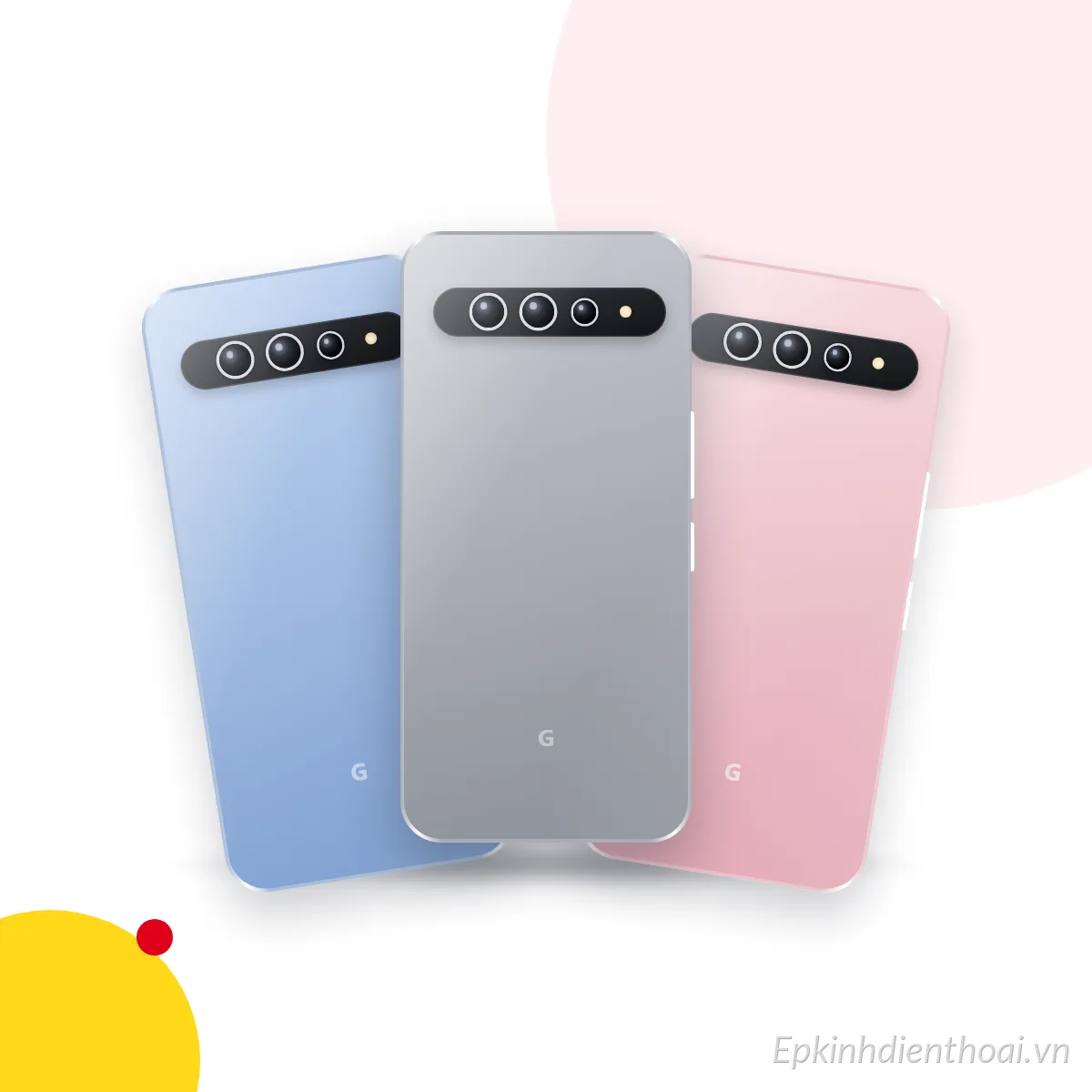 Điện thoại Google Pixel 9a các màu (ảnh minh hoạ)