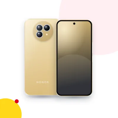 Mặt trước và mặt sau điện thoại HONOR X7b (ảnh minh hoạ)
