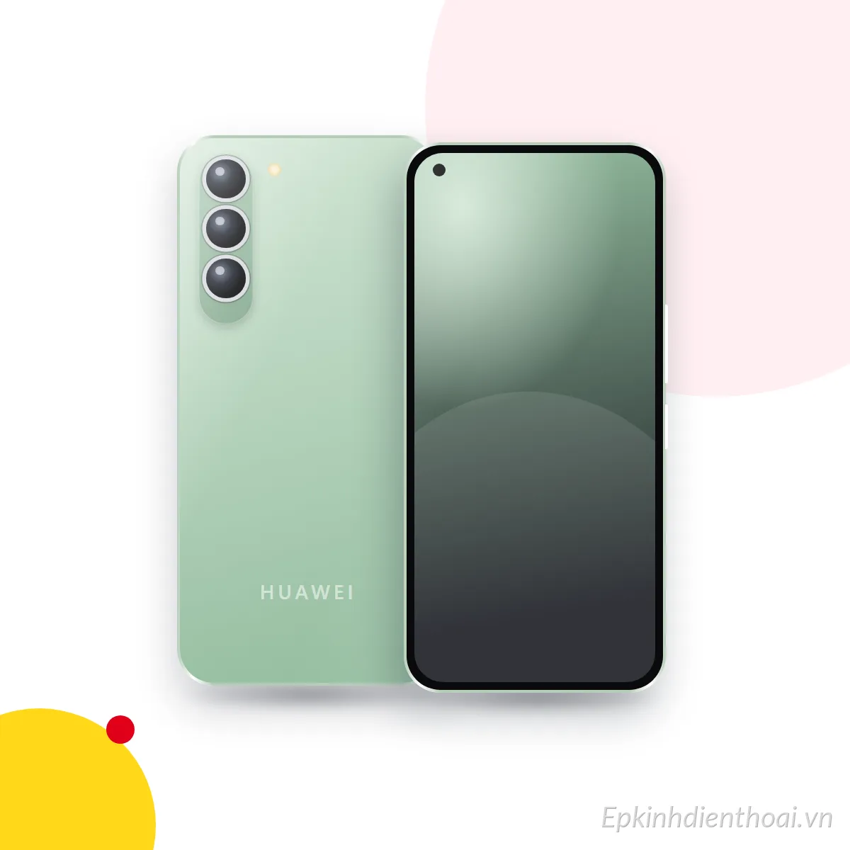 Mặt trước và mặt sau điện thoại HUAWEI nova 14 Pro (ảnh minh hoạ)