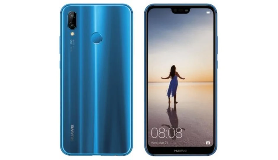 Điện thoại Huawei P20 Lite màu xanh chính hãng giá rẻ tại Kim Anh Mobile Đà Nẵng.