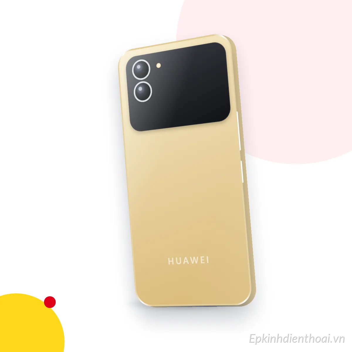 Mặt sau điện thoại HUAWEI P50 Pocket (ảnh minh hoạ)