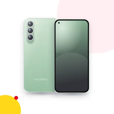 Mặt trước và mặt sau điện thoại HUAWEI P60 (ảnh minh hoạ)