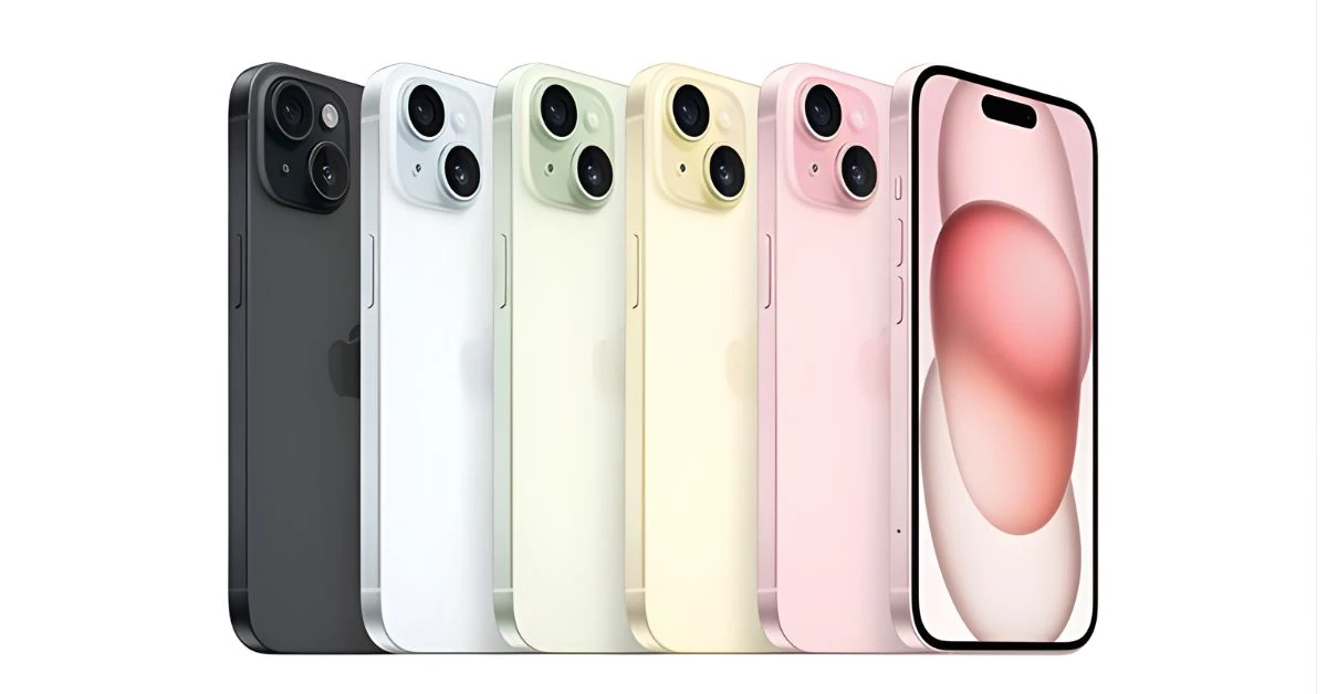 Điện thoại iPhone 15 chính hãng với nhiều màu sắc đẹp mắt tại Kim Anh Mobile Đà Nẵng.