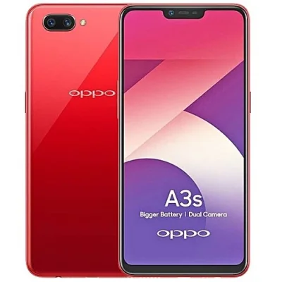 Điện thoại OPPO A3s màu đỏ chính hãng giá rẻ tại Kim Anh Mobile Đà Nẵng.