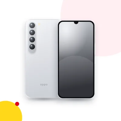 Mặt trước và mặt sau điện thoại OPPO A53s (ảnh minh hoạ)