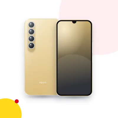 Mặt trước và mặt sau điện thoại OPPO A54s (ảnh minh hoạ)