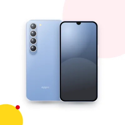 Mặt trước và mặt sau điện thoại OPPO A93 2020 (ảnh minh hoạ)