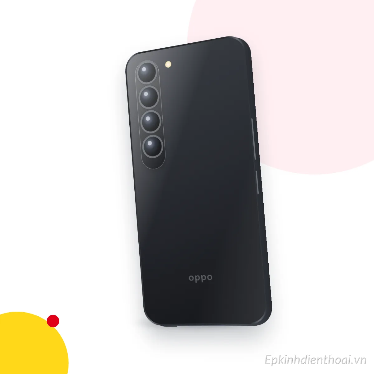 Mặt sau điện thoại OPPO F15 (ảnh minh hoạ)