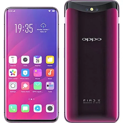 Điện thoại Oppo Find X màu tím sang trọng, giá rẻ tại Kim Anh Mobile Đà Nẵng.