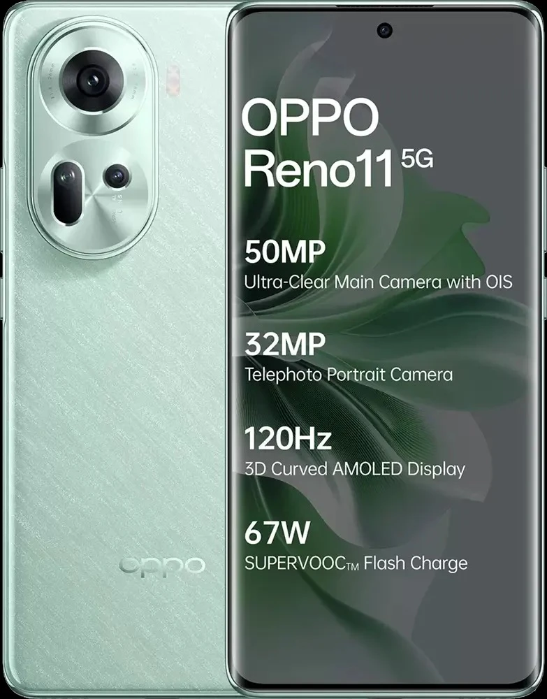 Điện thoại OPPO Reno11 5G màu xanh chính hãng giá tốt tại Kim Anh Mobile Đà Nẵng