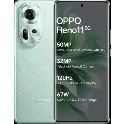 Điện thoại OPPO Reno11 5G màu xanh chính hãng giá tốt tại Kim Anh Mobile Đà Nẵng