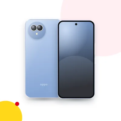 Mặt trước và mặt sau điện thoại OPPO Reno 16F (ảnh minh hoạ)