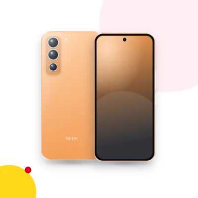 Mặt trước và mặt sau điện thoại OPPO Reno 5A (ảnh minh hoạ)