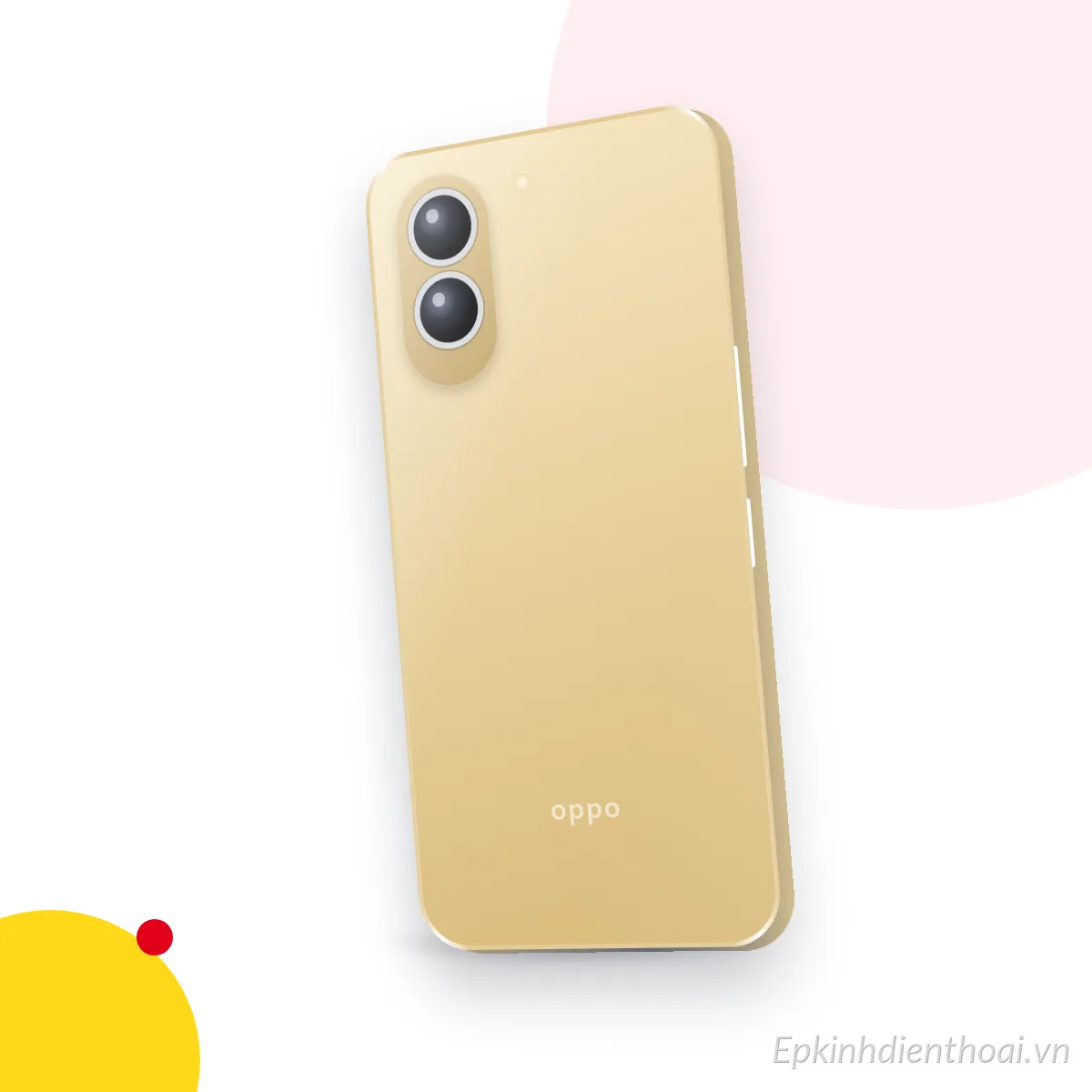 Mặt sau điện thoại OPPO Reno9 (ảnh minh hoạ)