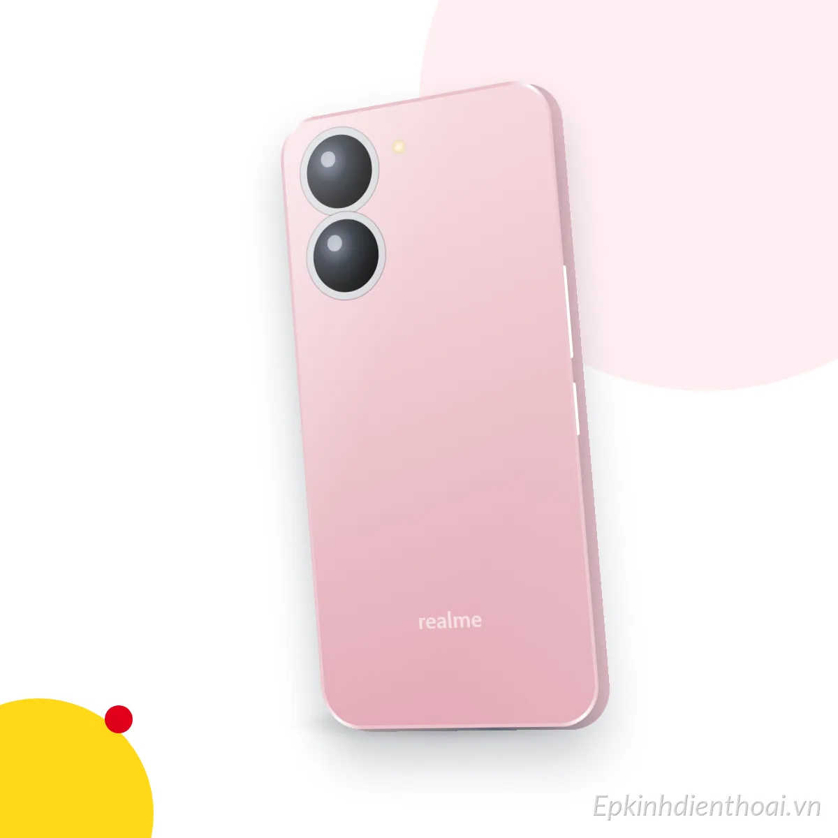 Mặt sau điện thoại realme 10 Pro (ảnh minh hoạ)