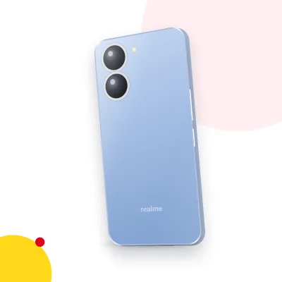 Mặt sau điện thoại realme 12+ (ảnh minh hoạ)