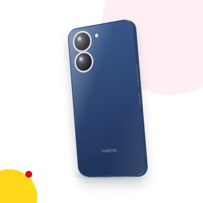 Mặt sau điện thoại realme 13+ (ảnh minh hoạ)