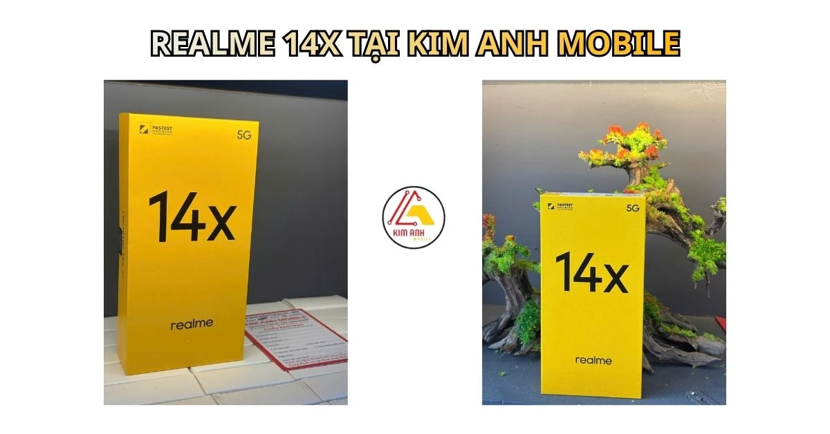 Điện thoại Realme 14x chính hãng giá tốt tại Kim Anh Mobile Đà Nẵng