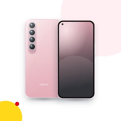 Mặt trước và mặt sau điện thoại realme 15 Pro (ảnh minh hoạ)