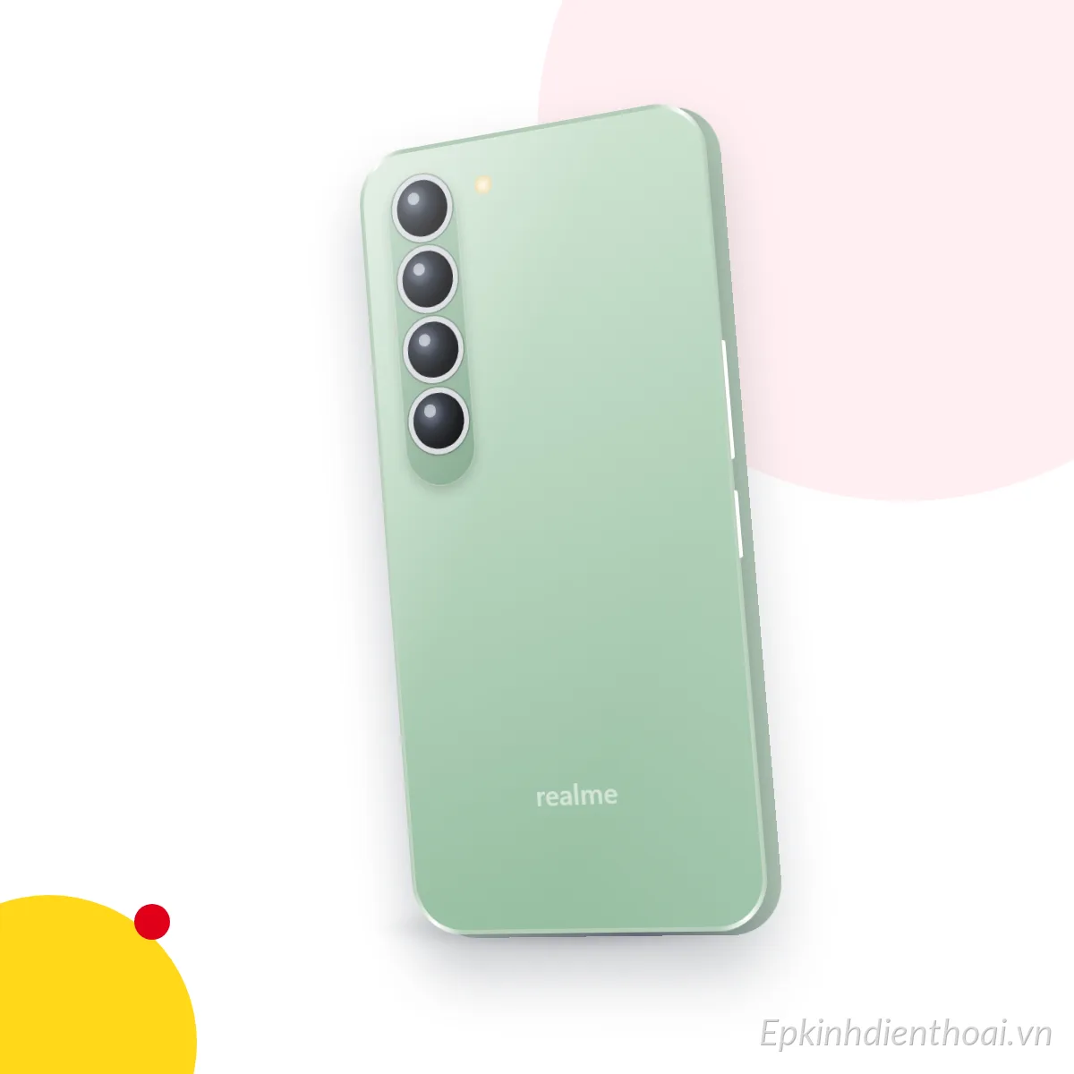 Mặt sau điện thoại realme 16 (ảnh minh hoạ)