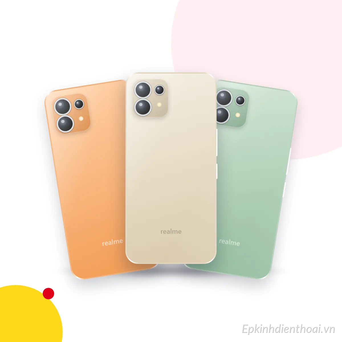 Điện thoại realme C21Y các màu (ảnh minh hoạ)
