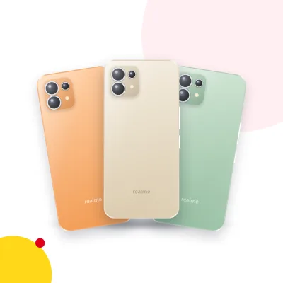 Điện thoại realme C21Y các màu (ảnh minh hoạ)