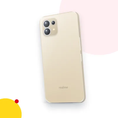 Mặt sau điện thoại realme C33 (ảnh minh hoạ)