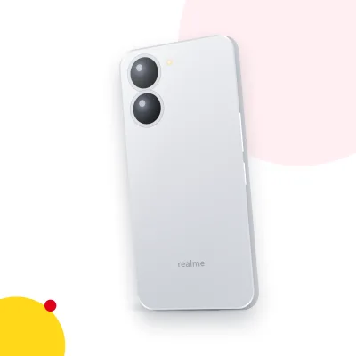 Mặt sau điện thoại realme C67 (ảnh minh hoạ)