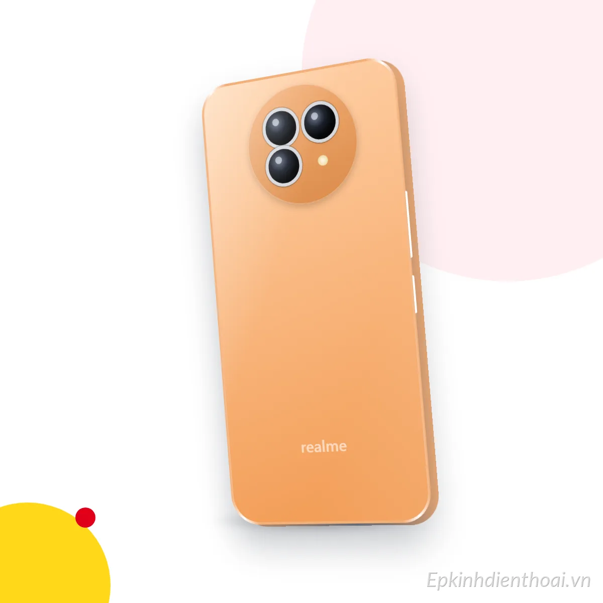 Mặt sau điện thoại realme GT 5 (ảnh minh hoạ)
