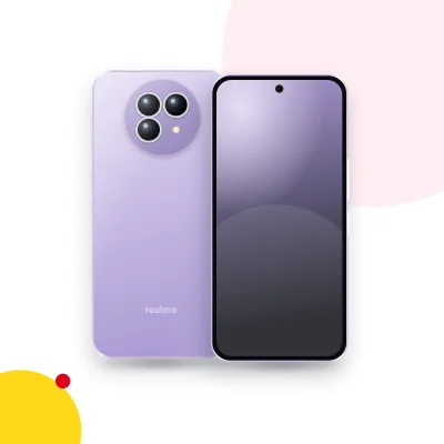 Mặt trước và mặt sau điện thoại realme GT 6 (ảnh minh hoạ)