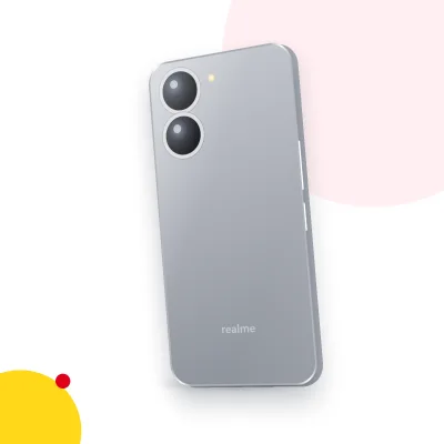 Mặt sau điện thoại realme K10 (ảnh minh hoạ)