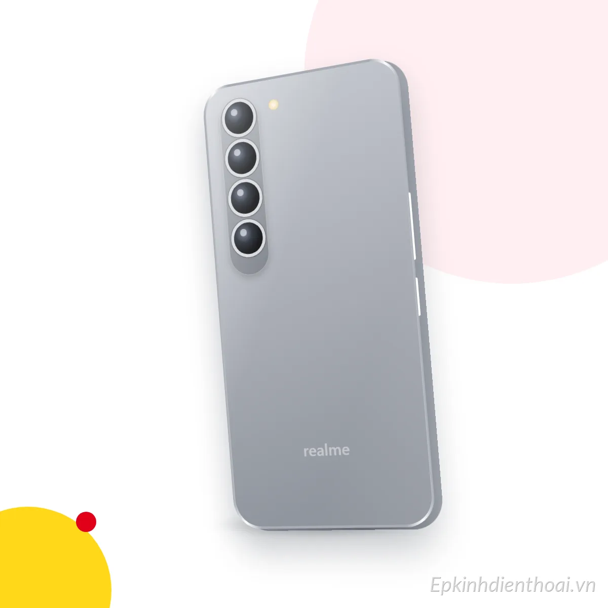 Mặt sau điện thoại realme Narzo 30 (ảnh minh hoạ)