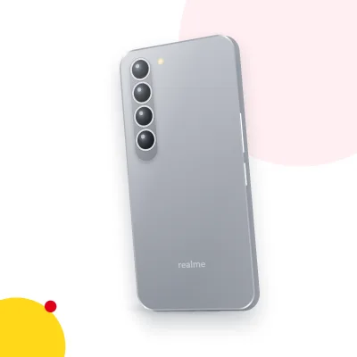 Mặt sau điện thoại realme Narzo 30 (ảnh minh hoạ)