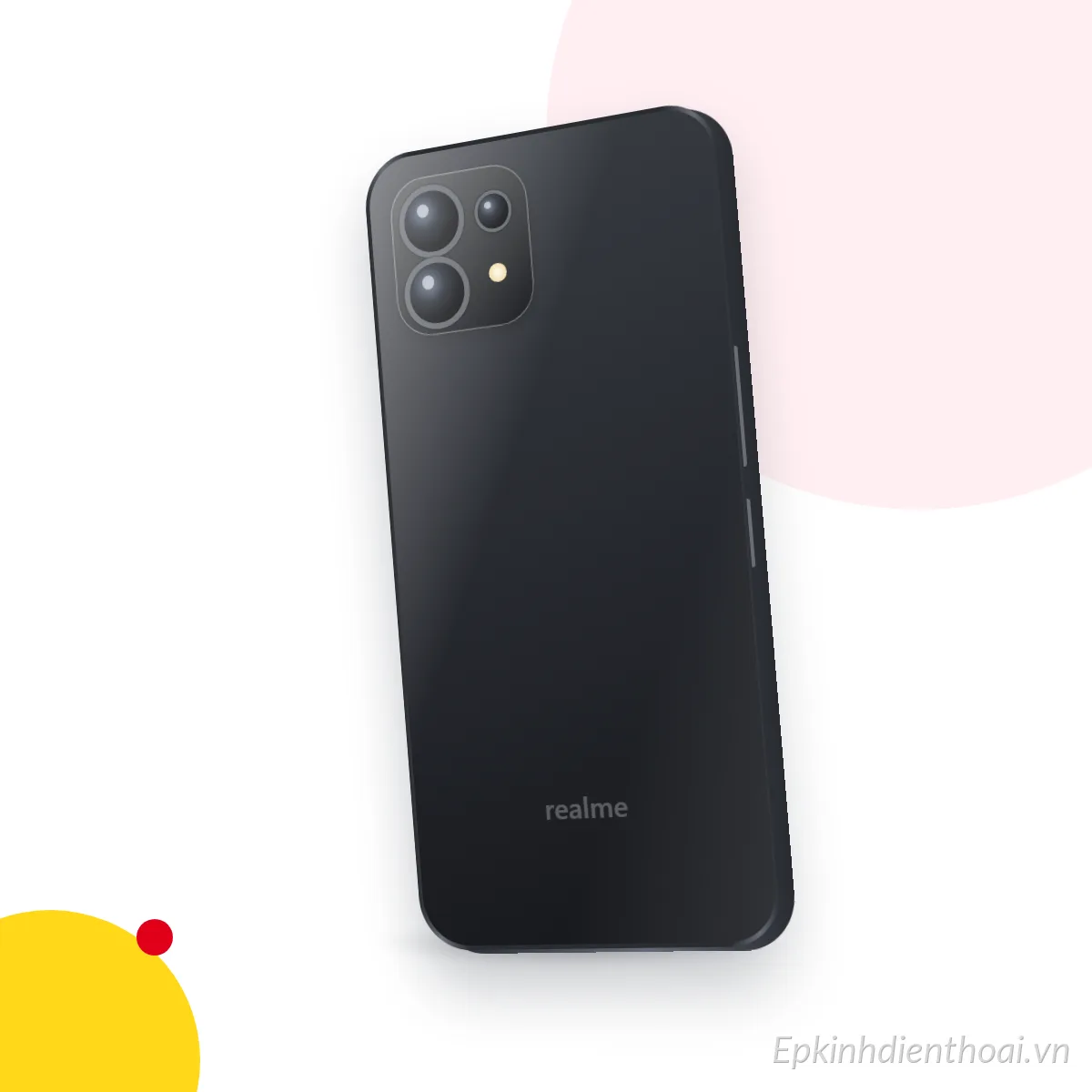 Mặt sau điện thoại realme Narzo 30A (ảnh minh hoạ)
