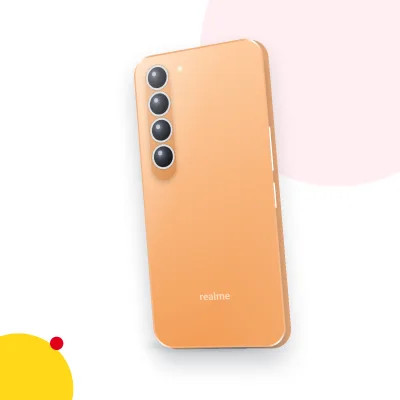Mặt sau điện thoại realme Narzo 80 (ảnh minh hoạ)