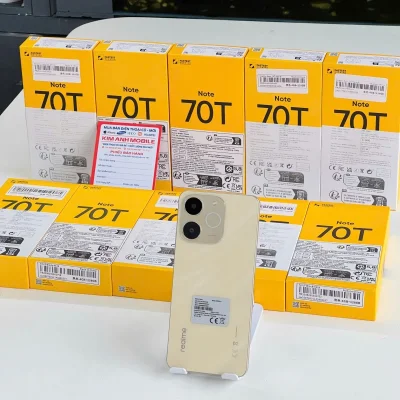 Điện thoại Realme Note 70T màu vàng mới nguyên hộp, giá rẻ tại Kim Anh Mobile Đà Nẵng